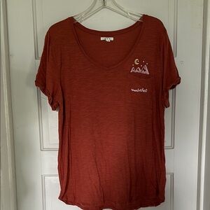 Maurices embroidered tee